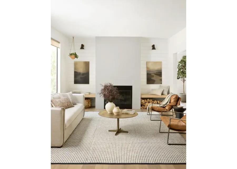 Colton Ivory/Black 9' x 12' Rug