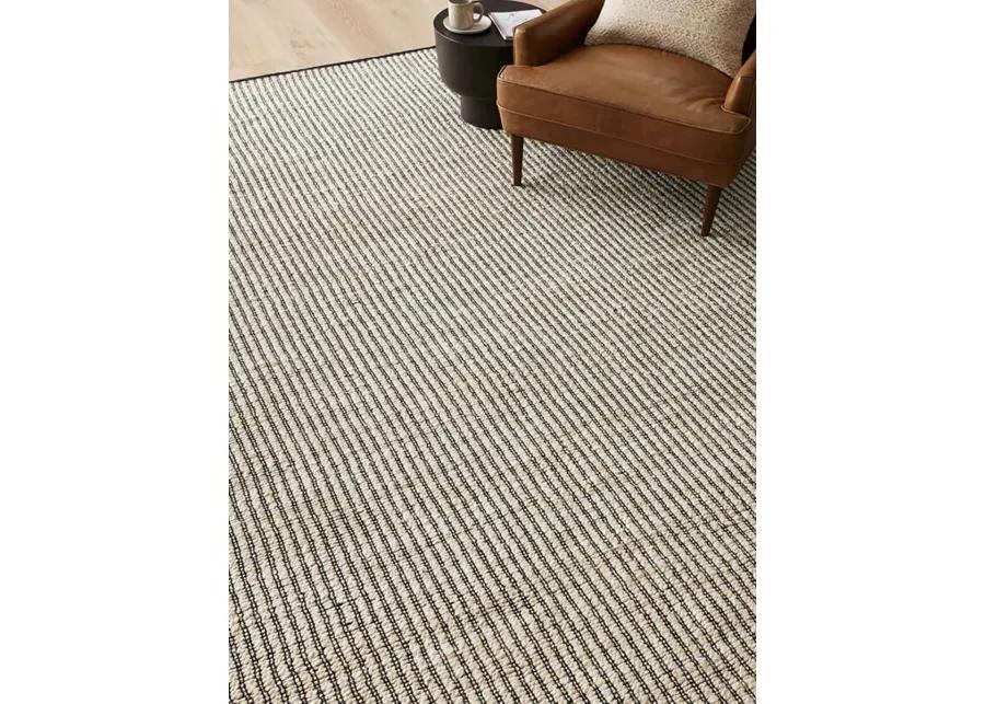 Colton Ivory/Black 9' x 12' Rug