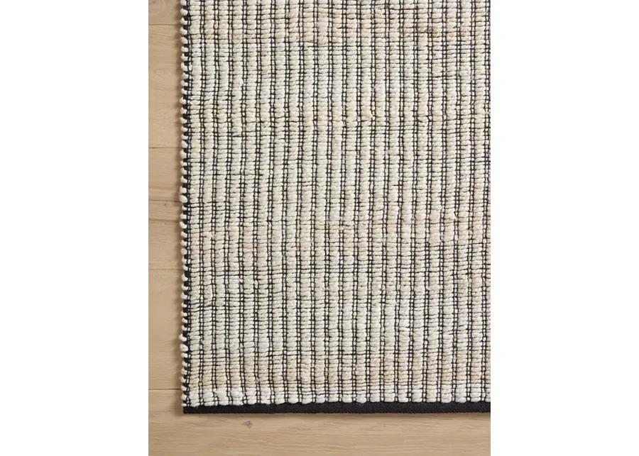 Colton Ivory/Black 9' x 12' Rug