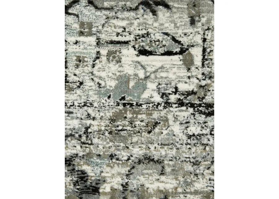 Gemini 6'7" x 9'6" Grey Rug