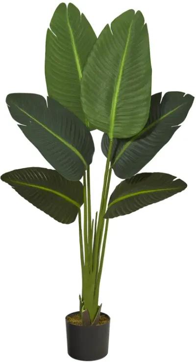 HomPlanti 45" Travelerâ€™s Palm Artificial Plant (Real Touch)