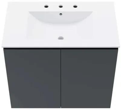 Bryn 30" Wall-Mount Bathroom Vanity