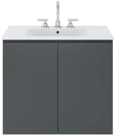 Bryn 30" Wall-Mount Bathroom Vanity