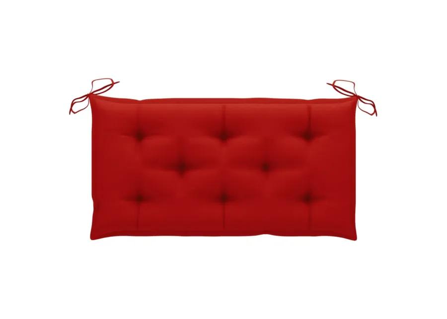 vidaXL Cushion for Swing Chair Red 39.4" Fabric