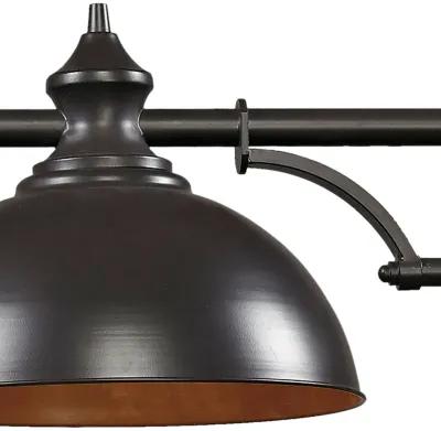 Farmhouse 56'' Wide 3-Light Chandelier