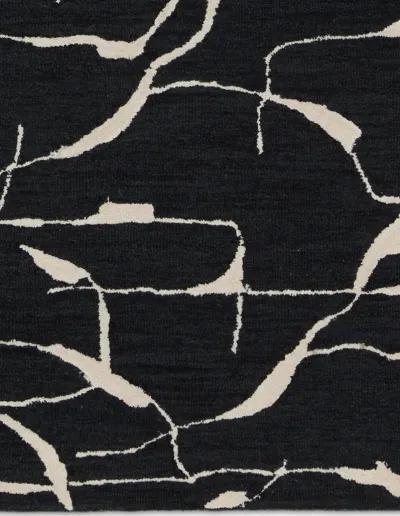 Mallino By Nikki Chu Noir Black 5' x 8' Rug