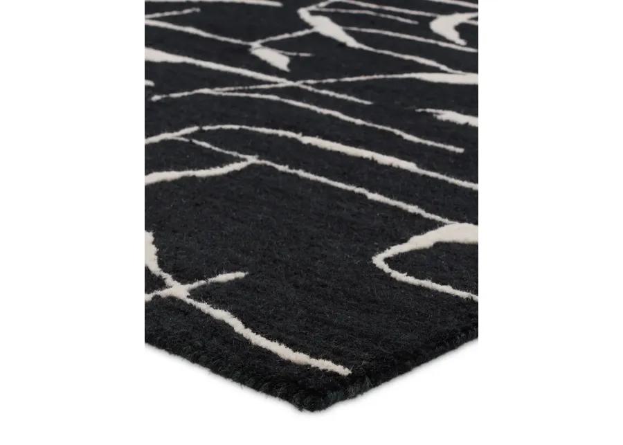 Mallino By Nikki Chu Noir Black 5' x 8' Rug