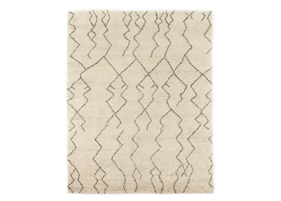 Taza Moroccan Hand Knotted 10' x 14' Rug