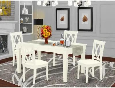 Dining Room Set Linen White