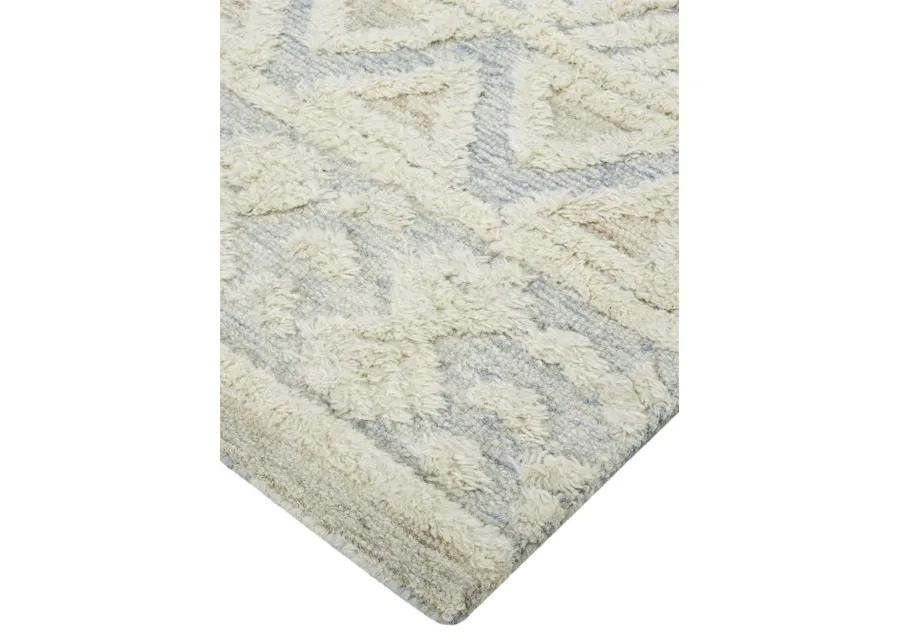 Anica 8005F Ivory/Blue/Tan 5' x 8' Rug