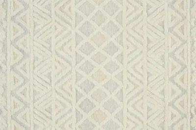 Anica 8005F Ivory/Blue/Tan 5' x 8' Rug