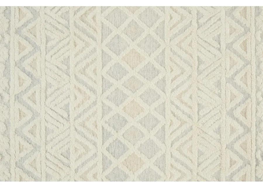 Anica 8005F Ivory/Blue/Tan 5' x 8' Rug