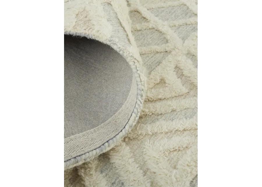 Anica 8005F Ivory/Blue/Tan 5' x 8' Rug