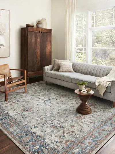 Bianca BIA05 Dove/Multi 5'3" x 7'6" Rug