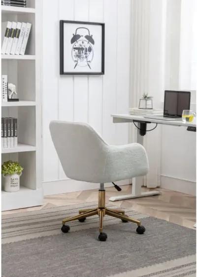 Modern Teddy II Fabric Material Adjustable Height 360 Revolving Home Office Chair