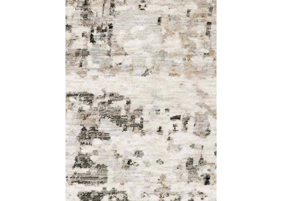 Nebulous 2'3" x 7'6" Grey Rug