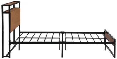 Merax Metal Platform Bed Frame