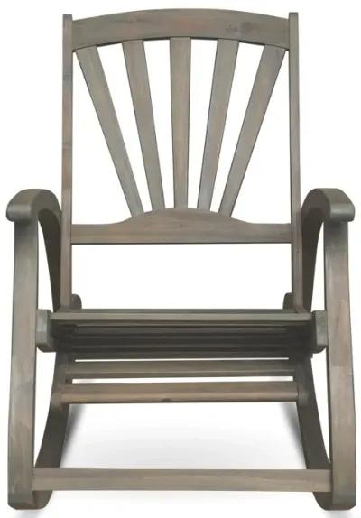 Merax Outdoor Patio Recliner Rocking Chair