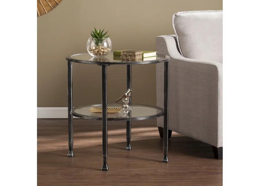 Bexley Metal/Glass  End Table