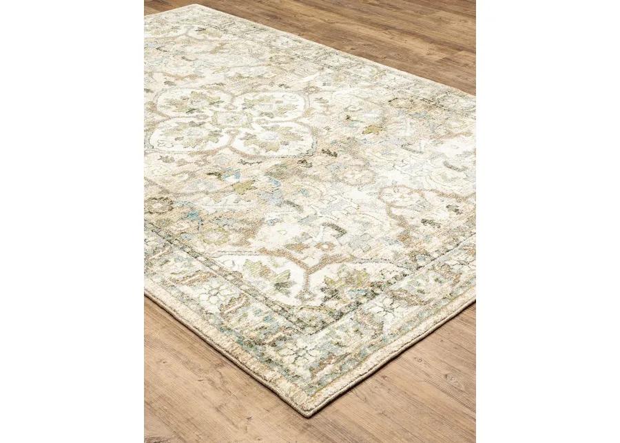 Andorra 3'3" x 5'2" Beige Rug