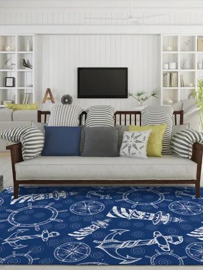 Harbor HA9 Navy 9' x 12' Rug