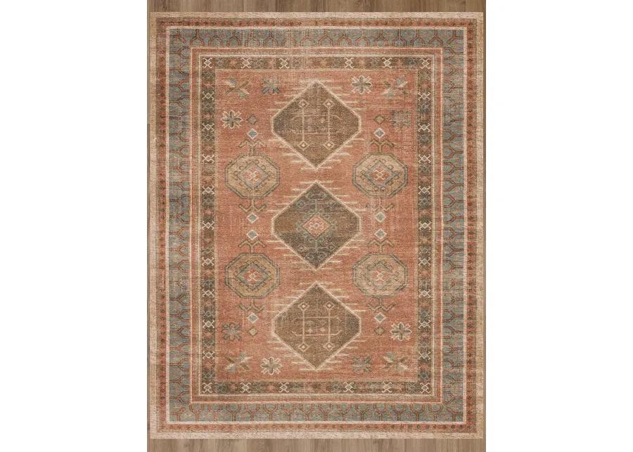 Zula Kinshasa Antique 5' X 8' Rug