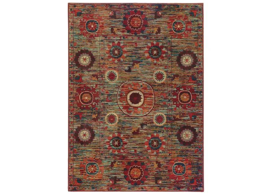 Sedona 3'10" x 5'5" Multi Rug