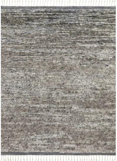 Khalid KF04 Pewter/Ink 7'9" x 9'9" Rug