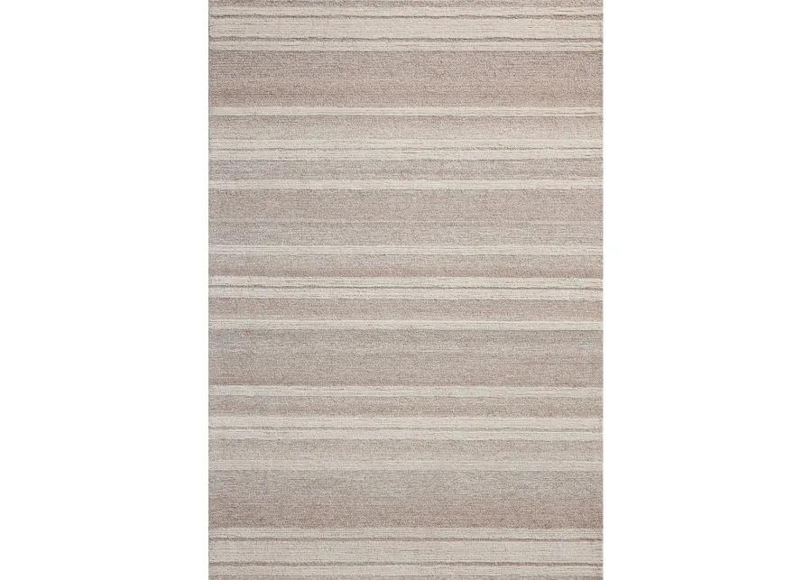 Rae Clay/Ivory 2'6" x 9'9" Runner Rug by Magnolia Home by Joanna Gaines x Loloi