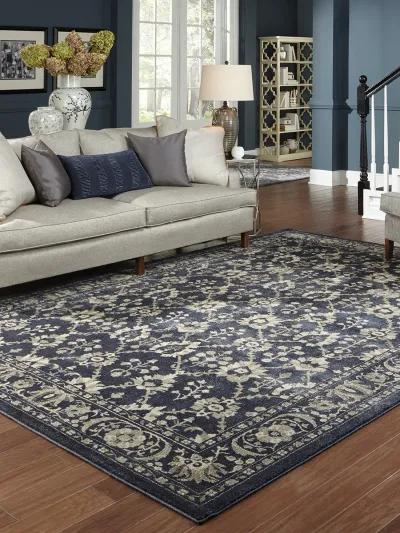 Richmond 6'7" x 9'6" Navy Rug