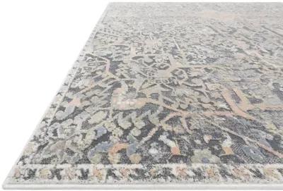 Lucia LUC02 Charcoal/Multi 6'8" x 8'8" Rug