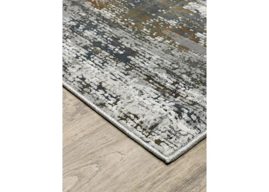 Gemini 7'10" x 10'10" Char Rug