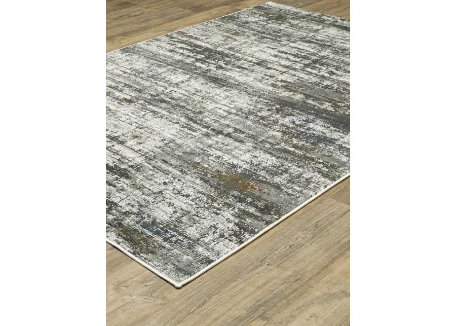 Gemini 7'10" x 10'10" Char Rug