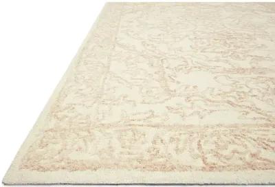 Annie ANN05 White/Pink 8'6" x 12' Rug