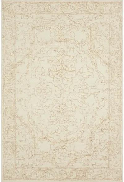 Annie ANN05 White/Pink 8'6" x 12' Rug