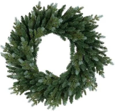 Blue Spruce Artificial Christmas Wreath  24-Inch  Unlit