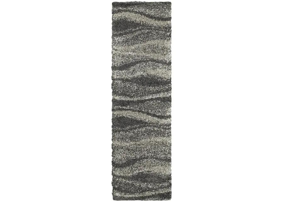 Henderson 2'3" x 7'6" Grey Rug