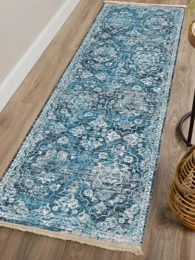 Marbella MB4 Navy 2'3" x 10' Rug