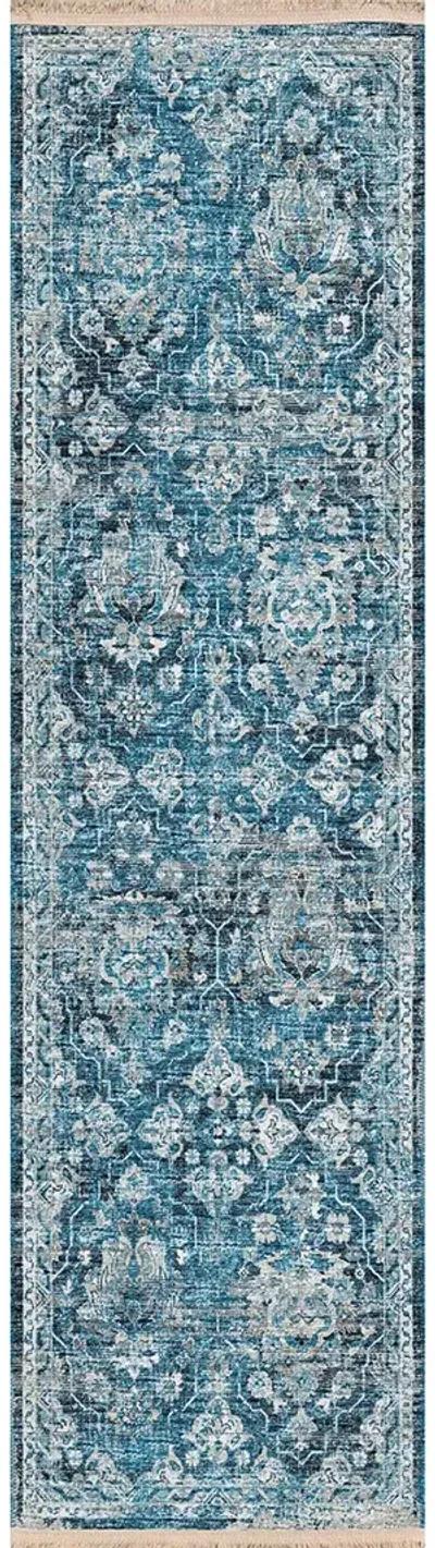 Marbella MB4 Navy 2'3" x 10' Rug