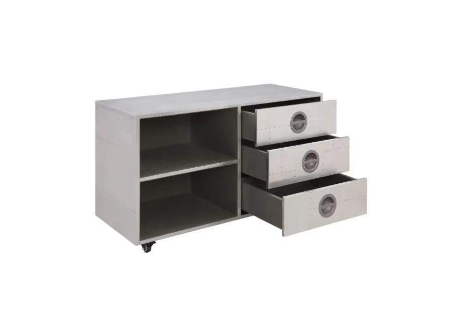 Acme Furniture Desk, Aluminum