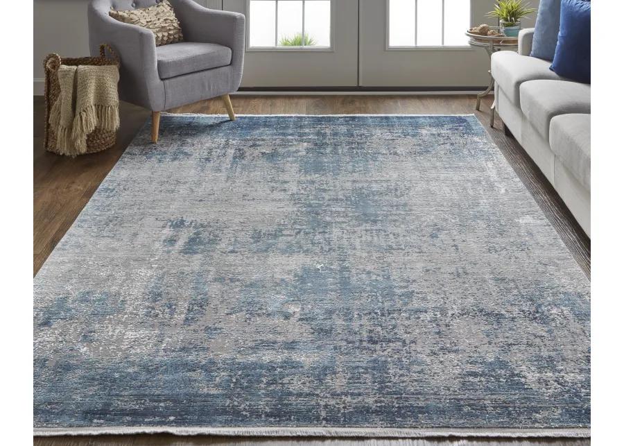 Cadiz 39FWF Blue/Gray/Silver 3'1" x 5' Rug