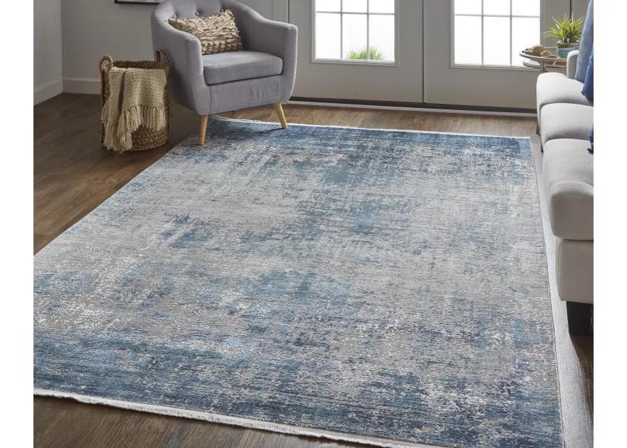 Cadiz 39FWF Blue/Gray/Silver 3'1" x 5' Rug