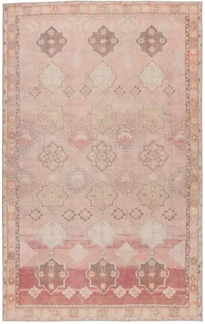 Kairos Bijou Pink 2'6" x 12' Runner Rug