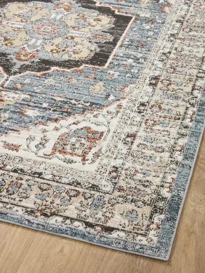 Odette ODT06 Sky/Multi 4' x 6' Rug