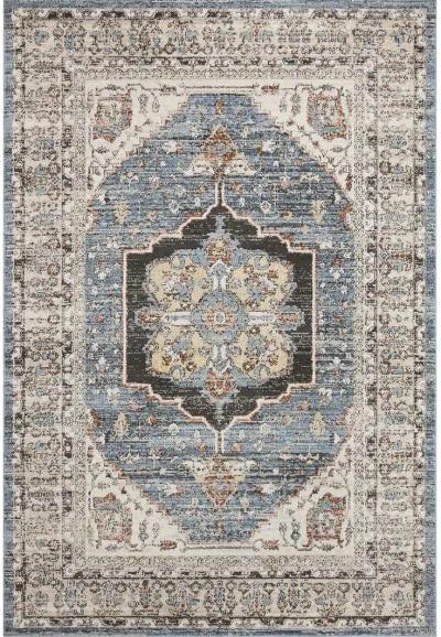 Odette ODT06 Sky/Multi 4' x 6' Rug