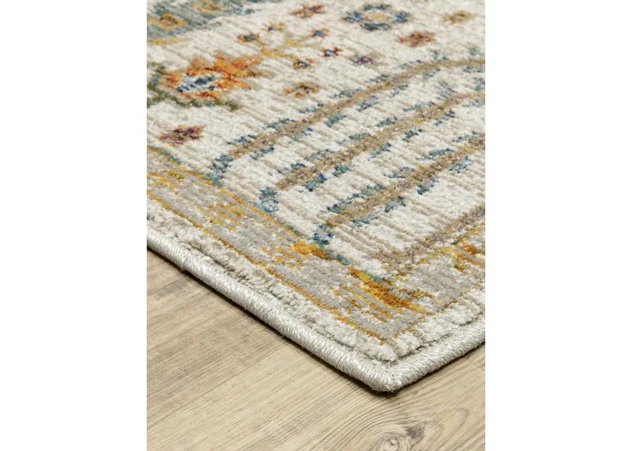 Andorra 2'3" x 8' Ivory Rug