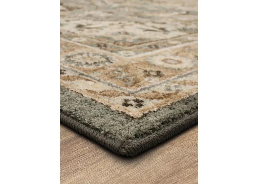 Euphoria Rhodes Ash gray 2' 4" X 7' 10" Rug