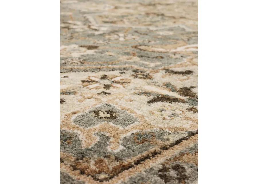 Euphoria Rhodes Ash gray 2' 4" X 7' 10" Rug