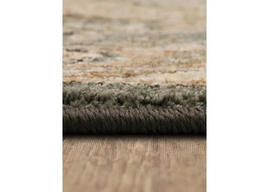 Euphoria Rhodes Ash gray 2' 4" X 7' 10" Rug