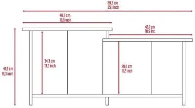 Leanna 3 Coffee Table